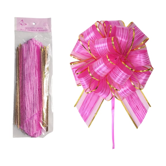 Pull Bows Decorative Gift Wraping Bows Ribbon Pull Bows for Christmas Wedding Party Birthday Car Holiday Presents Decors