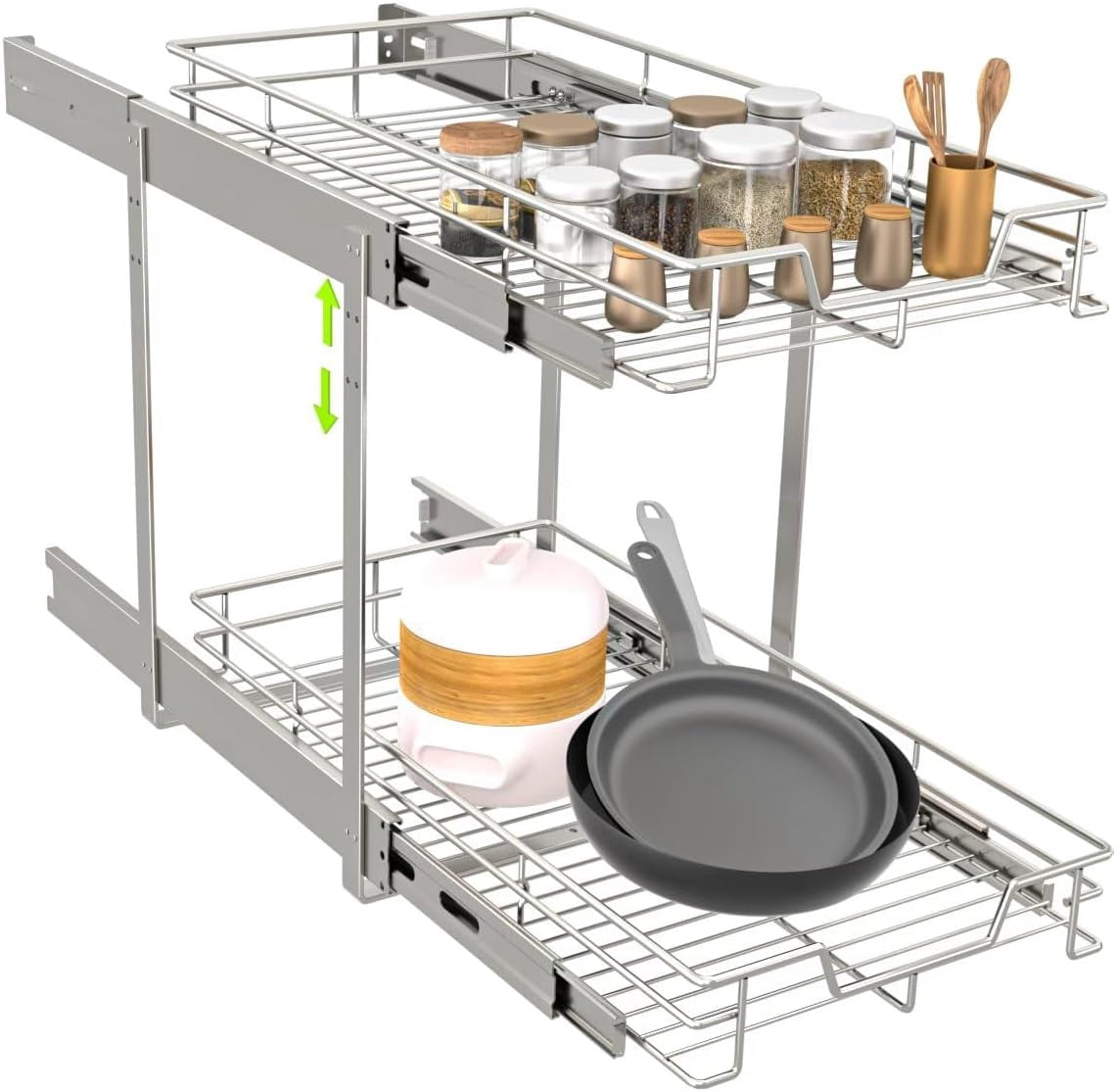 Pull Out Cabinet Organizer 9.5