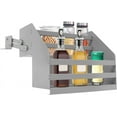 thumbnail image 1 of Pull Out Cabinet Organizer,Pull Down Shelf Cabinet Shelves, 2-Tier Pull-Down Cabinet Shelf, Easy Install Grey Storage Solution for Spices & Utensils, 22.05 Load Capacity, 1 of 9