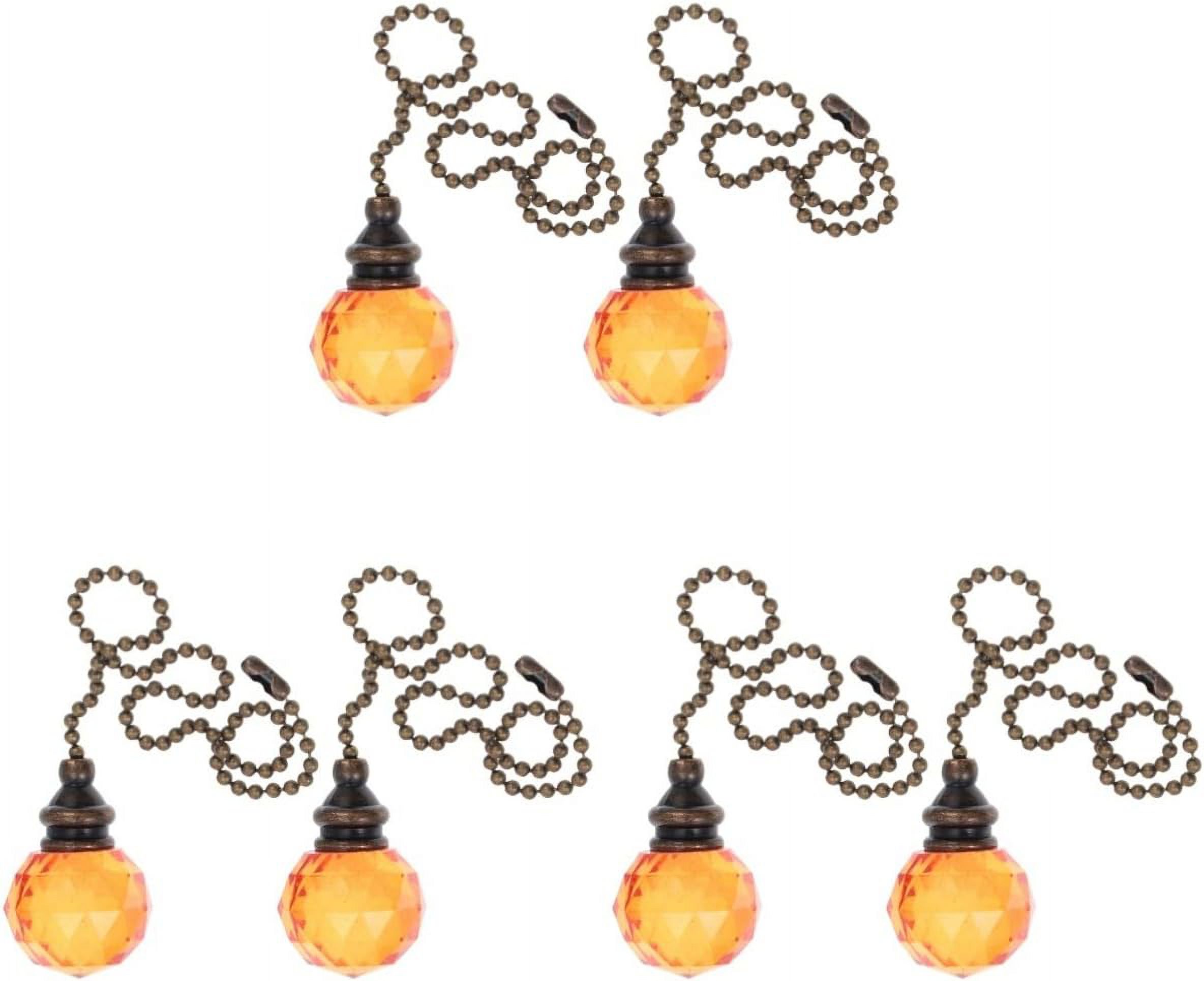 Pull Chain Danglers Pendant Home Decoration 3pcs Crystal Chain ceiling