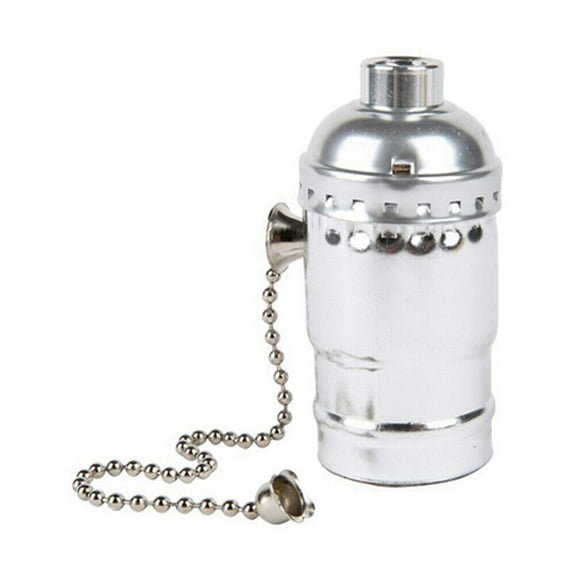 Pull Chain Light Bulb Lamp Socket Replacement Switch E27 E26 3 Way 250W