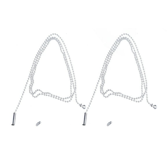Pull Chain String Extension with Connector for Ceiling Fan Light Fixture Light Bulb Switchs Chain Extender1 Meter Length