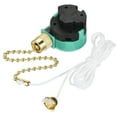 thumbnail image 1 of Pull Chain Switch 3 Speed with String for Ceiling Fan Lamp Green Gold, 1 of 5