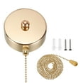 thumbnail image 1 of Pull Chain Switch French Gold AC 125/250V On/Off Ceiling Fan Switch, 1 of 6
