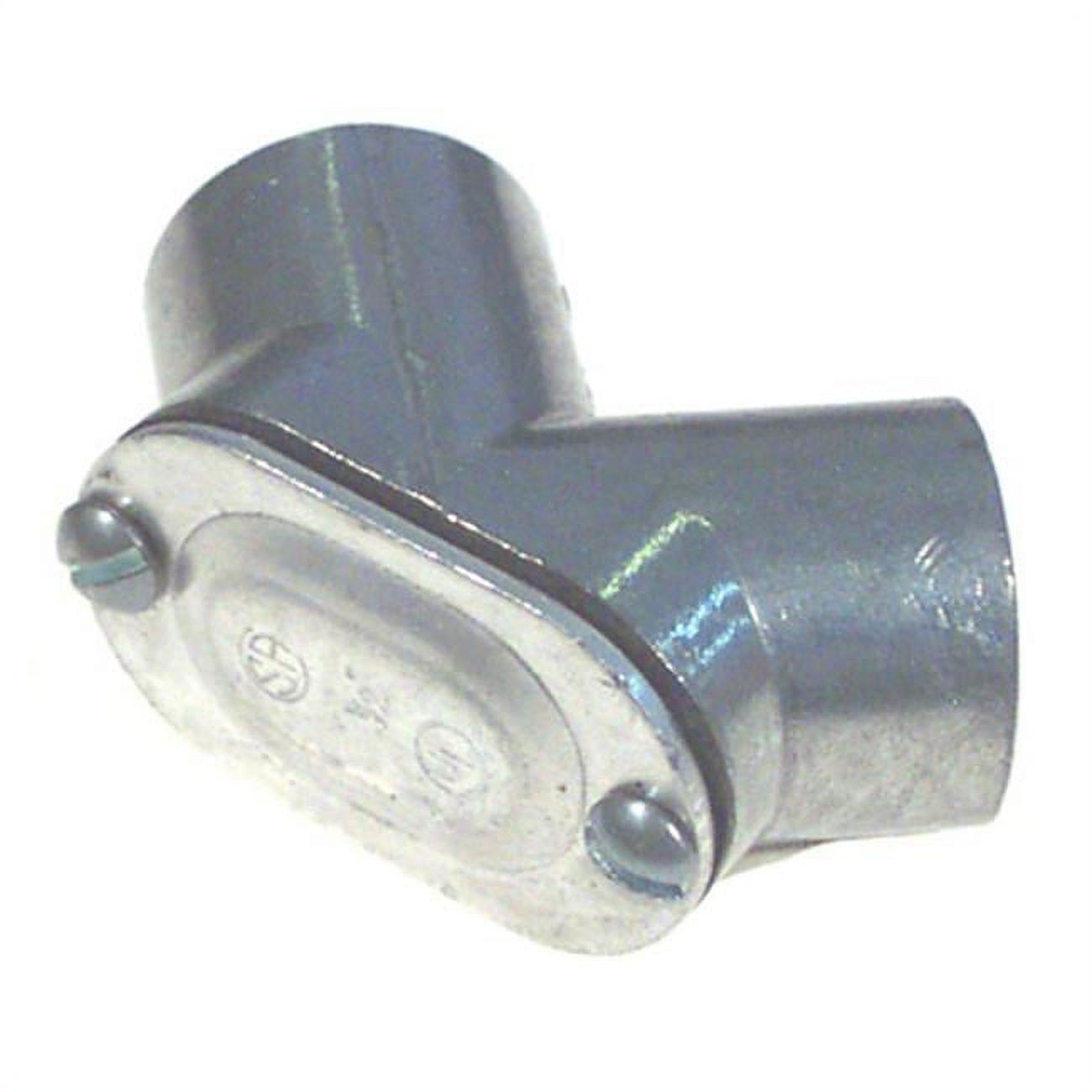 Pull Conduit Elbow, 90 Deg, 3/4" Rigid, Die Cast Zinc Halex Company