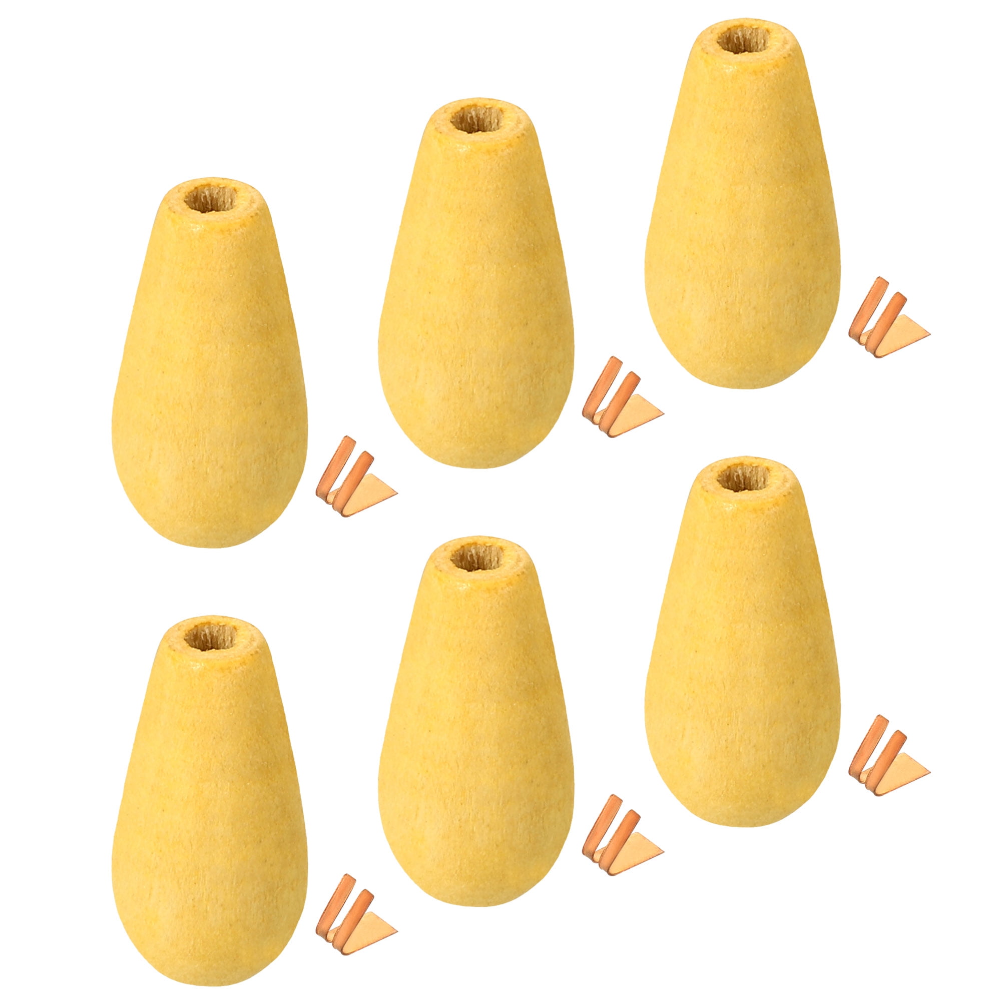 Pull Cord End, Blind Cord Wooden Bead, Lamp Zipper Pull Ends, for Blind