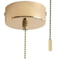 thumbnail image 1 of Pull Cord Light Switch Bathroom Ceiling Light Pull Cord Switch With 200Cm Chain Gold Smile Home, 1 of 9