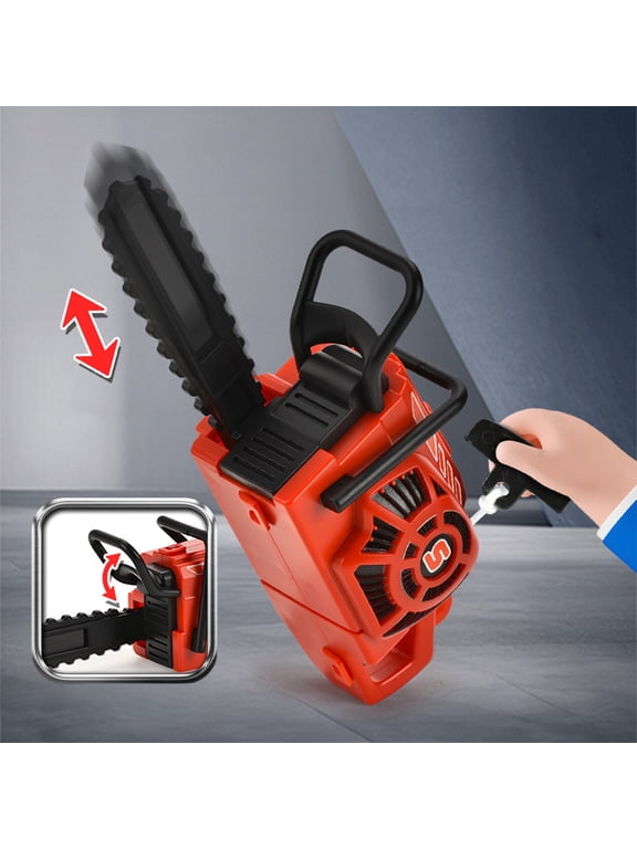 Pull Cord Mini Chainsaw Keychain Toys, Realistic Rotating Prank Toys, Portable Battery-Free Safe Toys, Fidget Desk Stress Relief Toys, DIY Tool Lovers Creative Novelty Gift Toys