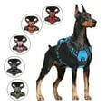 thumbnail image 1 of No Pull Dog Harness, Adjustable Dog Walking Harness with Breathable Padded Vest, Reflective Safe Comfort Pet Vest with Easy Control Handle for Small Medium Large Dogs,Blue/S, 1 of 9
