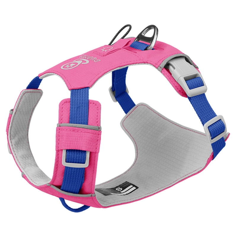 No Pull Dog Harness, Adjustable Soft Padded Pet Vest Harness with Safety Reflective Strips, Multi-Point Buckle Design for Small Medium Large Dogs Daily Walking