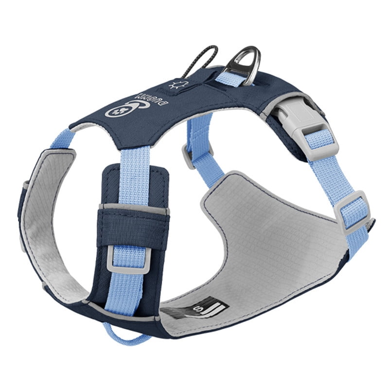 No Pull Dog Harness, Adjustable Soft Padded Pet Vest Harness with Safety Reflective Strips, Multi-Point Buckle Design for Small Medium Large Dogs Daily Walking