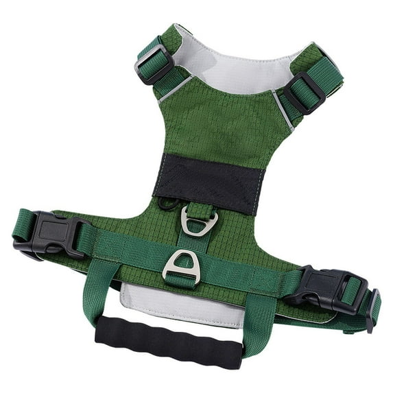 No Pull Dog Harness with Front Clip, Escape Proof Reflective Vest for Small Medium Large Dogs, Easy Walk Pet Harness with Padded Handle & Metal Hardware for Training