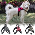 thumbnail image 1 of No Pull Dog Harness Front Clip Harness Dog Vest Harness Heavy Duty Reflective Adjustable Pet Harness for Small Medium Large Dogs Camouflage Dog Walking Harness, 1 Pack, 1 of 3