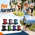 thumbnail image 1 of No Pull Dog Harness for Large Dogs Dog Vest Harness Adjustable Dog Harness Mesh Dog Harness Breathable Reflective Dog Harness for Dog Walking Training Daily Outdoor Use Black, 1, 1 of 8