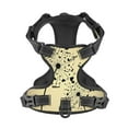 thumbnail image 1 of No Pull Dog Harness For Small Dogs Easy Walk Dog Vest Adjustable Collars Harnesses & Leashes Set Breathable Oxford Outdoor Walking Safety Reflective Strip Dandelion Musical Note, 1 of 9