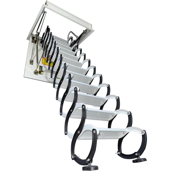 Pull Down Attic Stairs Opening Size 22x 48inch Maximum Height 8ft