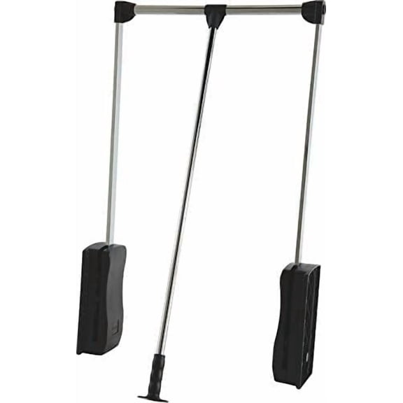 Pull Down Closet Rod, 26 lbs load capacity (Chrome-plated, 35 1/16" - 47 5/8")