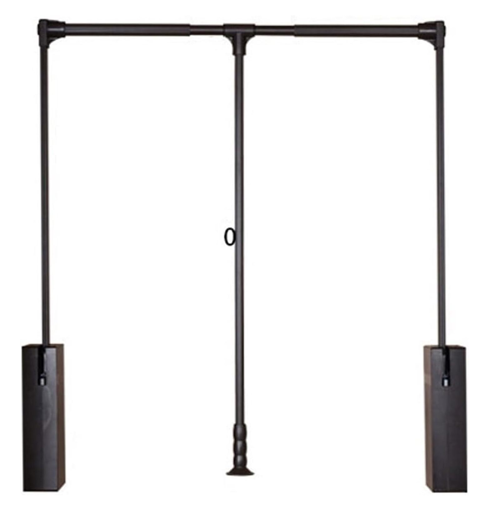 Pull Down Closet Rod Wardrobe Lift Wide Adjustable 2047inch Aluminium