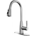 Pull Down Kitchen Faucet with HighPressure Boost Function, 3 Way Spray