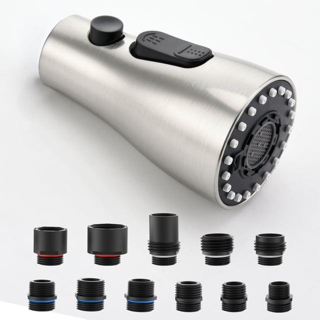 3 Function Pull Down Kitchen Faucet Sprayer Head, Replacement Part