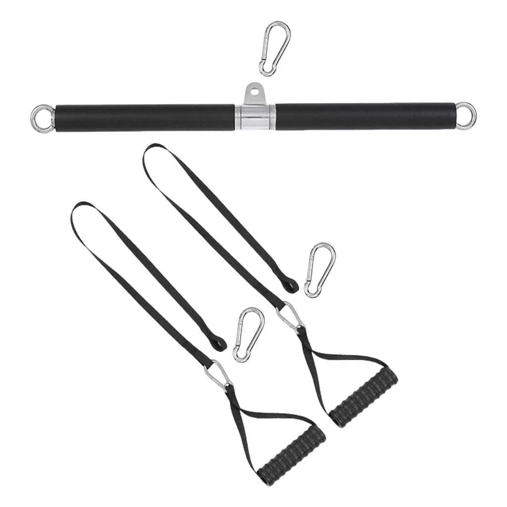 Pull Down Rod Back Strength Workout Handle Homes Gym Pulley Cable ...