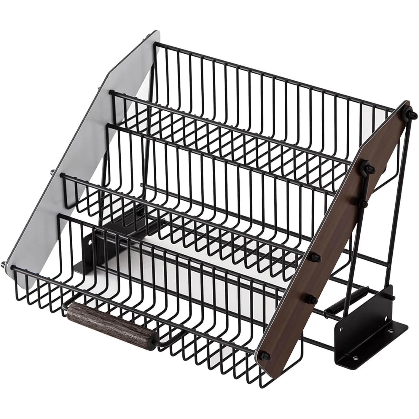 Pull Down Spice Rack, Pull Out Spice Organizer for Inside Cabinets ...