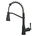 thumbnail image 1 of Pull-Down Sprayer Kitchen Faucet Dark Black Brozen, 1 of 7