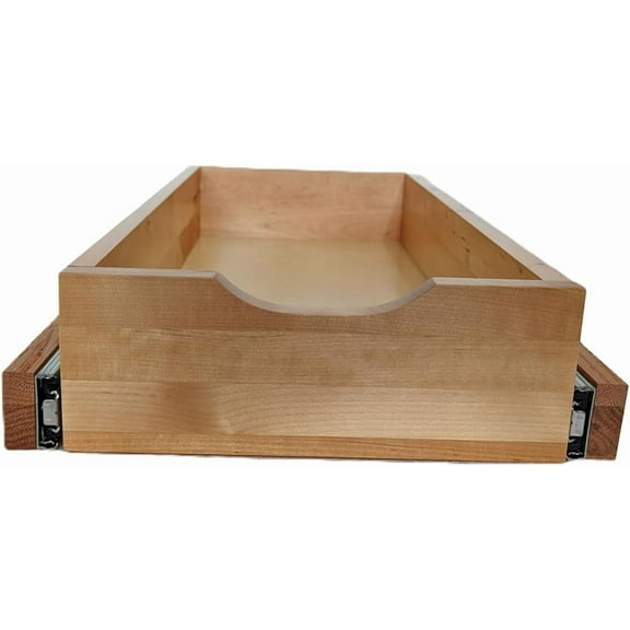 Pull Out Drawer Organizer for Cabinet, Gliding Soft Close Shelves for Kitchen, Pantry, Bathroom, & Storage Organization, 12 Inch Wide x 22 Inch Depth x 4''H