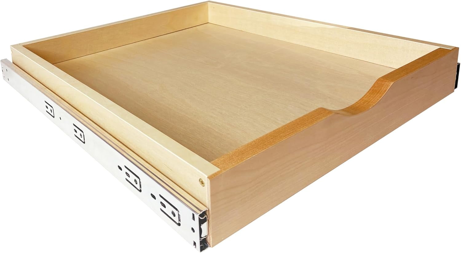 Picture of Pull Out Drawers for Cabinet,Wood Slide Out Cabinet Organizer and ...