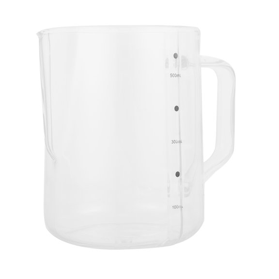 TABLZONE Glass Tea Kettle with Easy Pour Spout and Storage Holder for Kitchen Use - 1 Piece Set