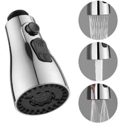 Pull Down Kitchen Faucet Sprayer Head Replacement Part - Pull Out Sink Sprayer Replacement Nozzle, Kitchen Faucet Head Hose Spray Tap Spout Only for G1/2 20mm Connector