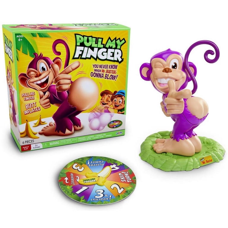 スポーツトイ・アクショントイ Deadly S7ns - MonkeyfingeR Pull My Finger: the Farting Monkey Game - Walmart.com