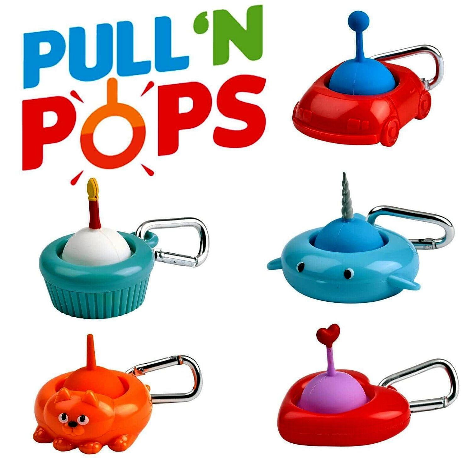 Blue Orange - Pull N Pops - Big Bubble (assorted 60 per tub)