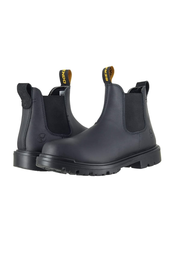 Pull-On Work Boots For Men 6  Soft Toe Boots  EH Rated 6008