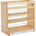 Pull Out Base Organizer Adjustable Shelves for Full Height