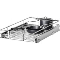 Pull Out Cabinet Organizer 9" W x 21½" D, Heavy Duty Cabinet Pull Out Shelves, Slide Out Drawers Organization for Kitchen Cabinets Bathroom