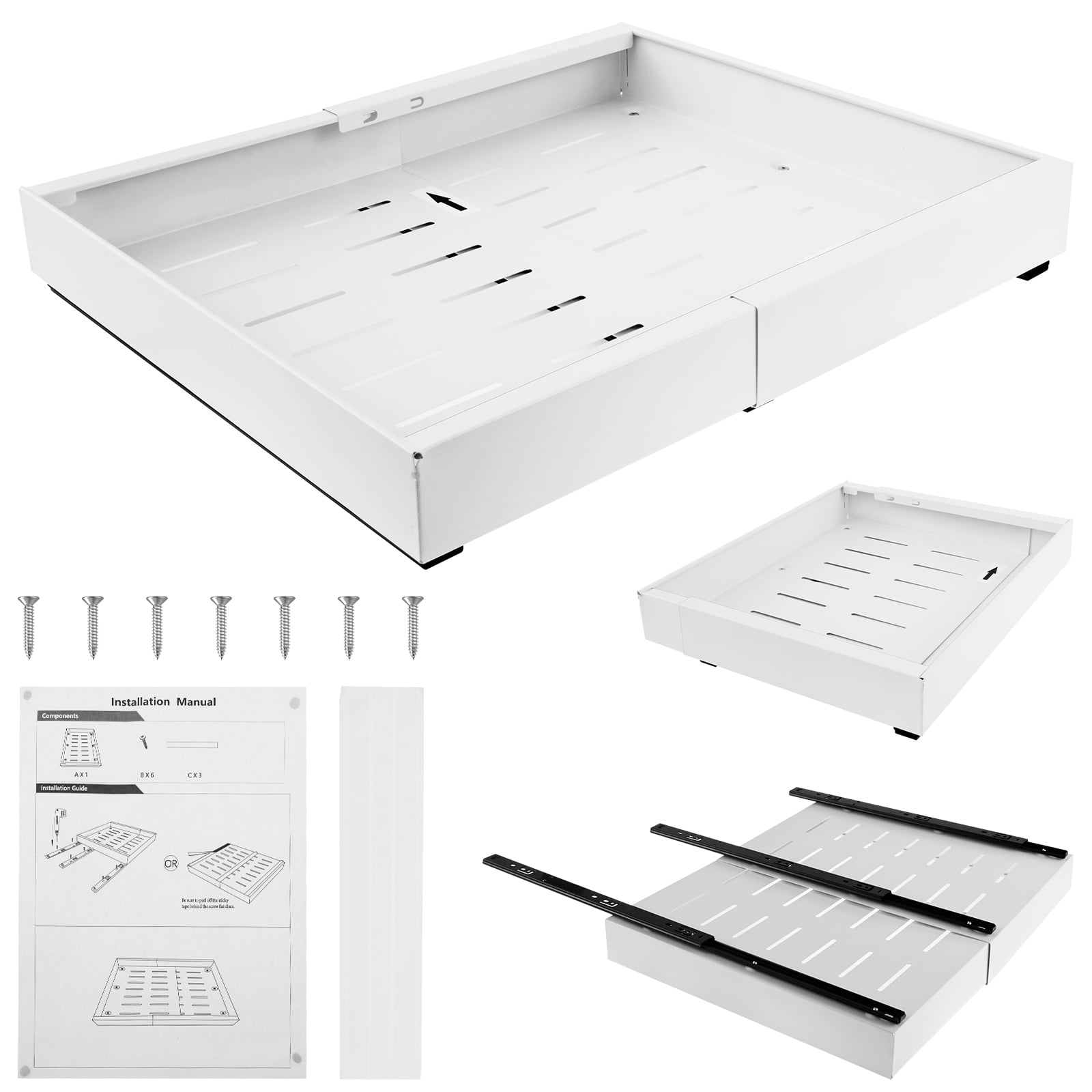 Picture of Pull Out Cabinet Organizer Expandable Cabinet Pull Out Shelves No ...