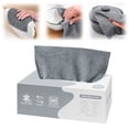 thumbnail image 1 of Pull Out Cleaning Cloths 20 Sheets Reusable Microfiber Rags Streak-Free Wipes,20PC,Gray, 1 of 9