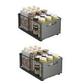 Pull Out Drawers For Cabinets 2 Pack Slide Out Drawers For Kitchen