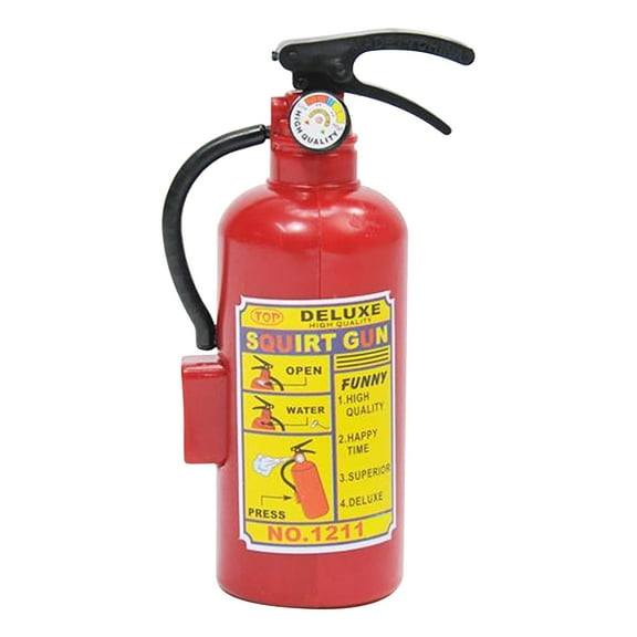 Pull Out Fire Extinguisher Toy Water for Kids Outdoor Summer and Play