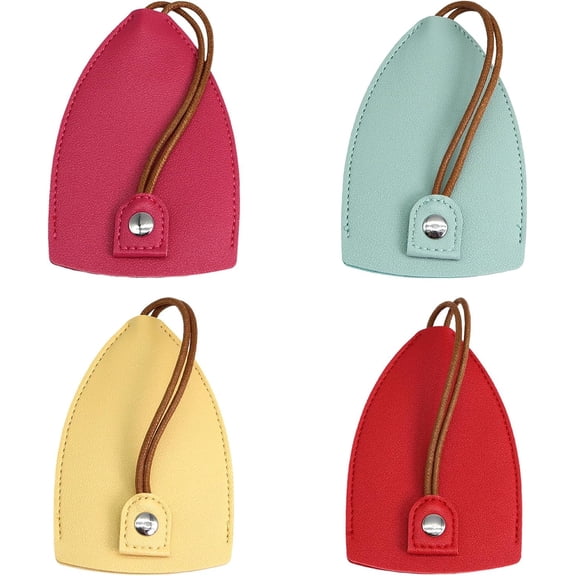 Pull Out Key Case, Creative Pull-Out Cute Large-Capacity Car Key Case, Stylish PU Leather Key Wallets