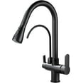 Pull Out Kitchen Faucet, Drinking Water Faucet, Brass Double Handle