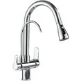 Pull Out Kitchen Faucet, Drinking Water Faucet, Brass Double Handle