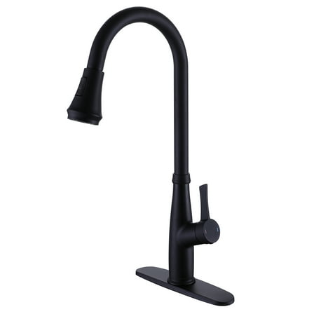 Pull Out Kitchen Faucet, Solid Brass Single Handle Kitchen Faucet