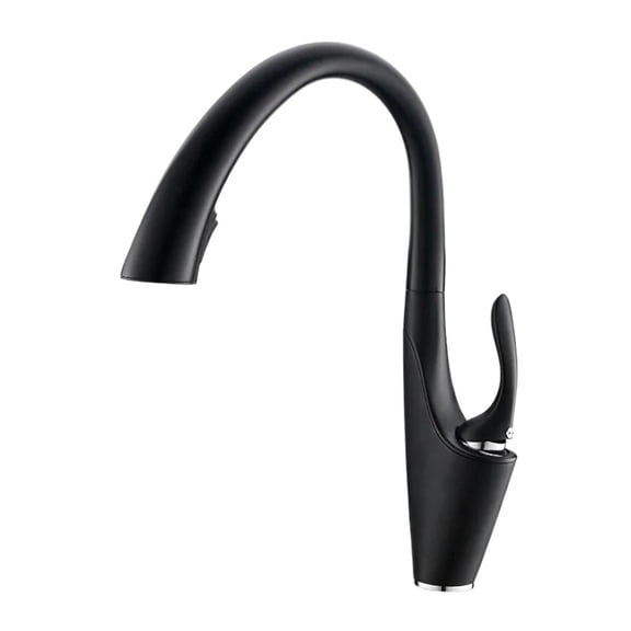 Pull Out Kitchen Sink Faucet, Deck Mounted Stream Sprayer Nozzle Kitchen Hot Cold Mixer Taps ,Smooth Operation