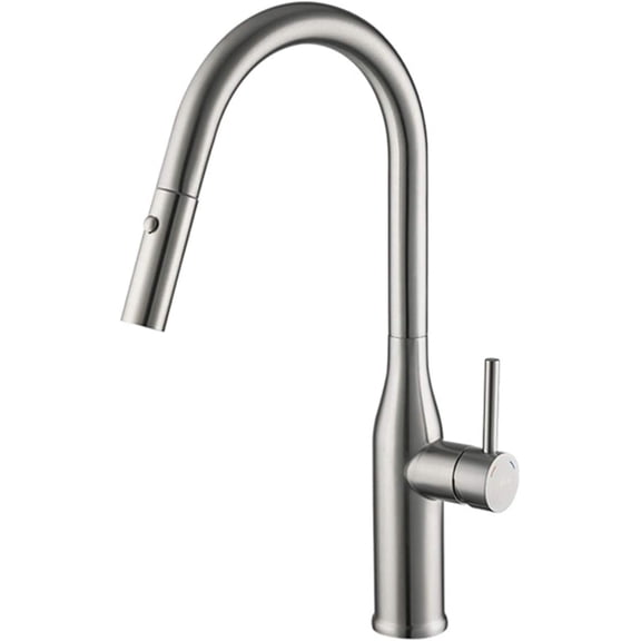 Pull Out Kitchen Sink Faucet, Water Mixer Crane 360 Degree Waterfall Kitchen Hot and Cold Mixer Faucet Tap,C