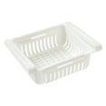 thumbnail image 1 of Pull-Out Refrigerator Storage Box | Adjustable PP Food Organizer Drawer Shelf | Extendable 20.5-28.5cm | Kitchen/Bathroom Sink Rack | Space-Saving, Easy-Clean Design, 1 of 2