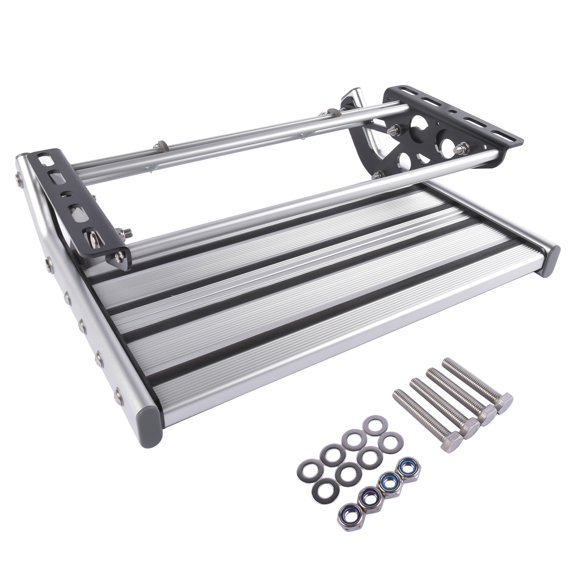 Pull Out Retractable One Step RV Camper Van Platform Steps Stair Manual RV Step 260523021208