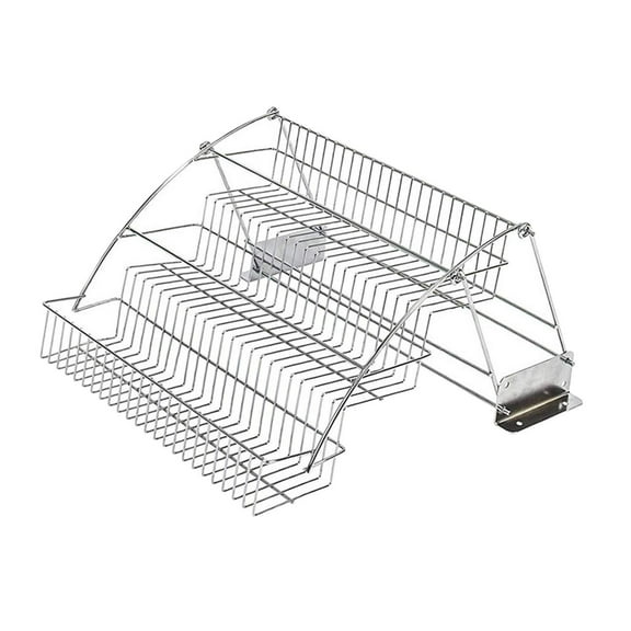 Pull Out Spice Organizer Storage Holder Countertop Rack Sturdy Rust Resistant for Kitchen Cabinet Pantry Use