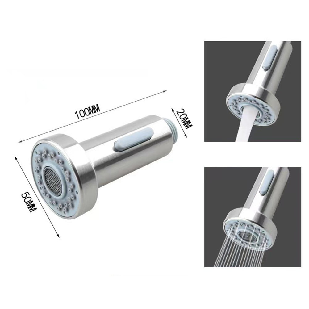 Pull Out Spray Head for Pull Down Kitchen Faucet Replacement Part for Pull Down Sink in Chrome